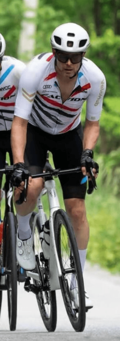 Erik Kalviainen cycling